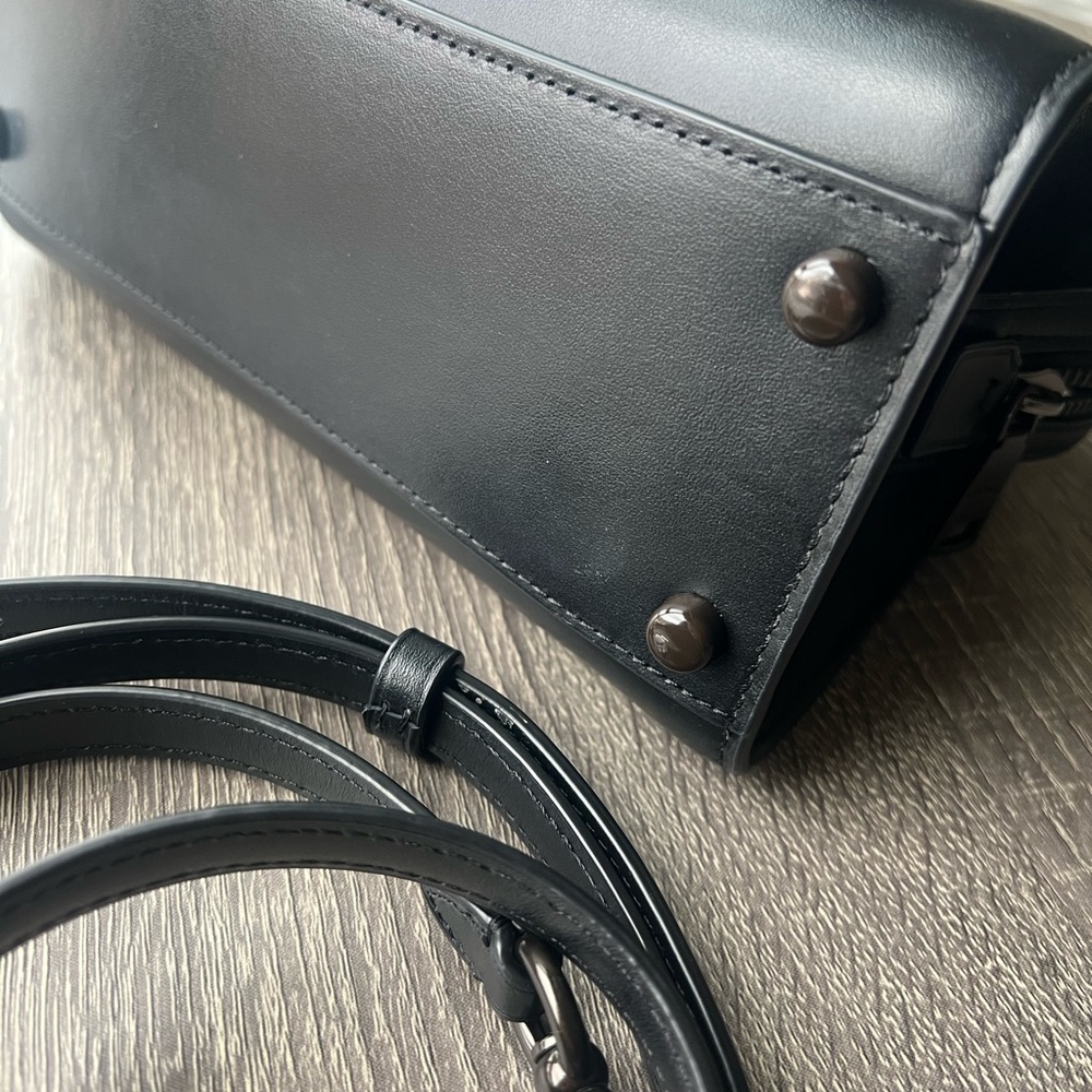 Coach Andrew carryall satchel in black - Picture 3 of 12